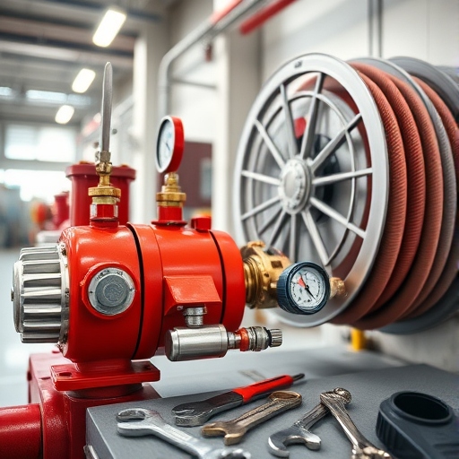 Fire Pump and Hose Reel - Reliable Fire Protection Equipment