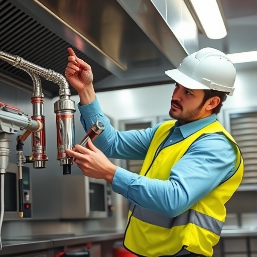 Kitchen Hood Wet Chemical Fire Suppression System