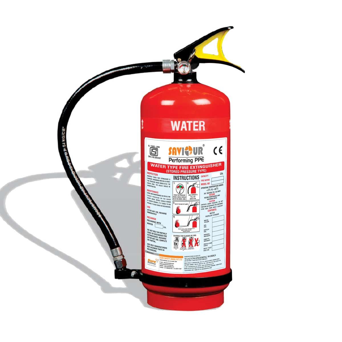 WATER TYPE FIRE EXTINGUISHER